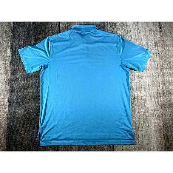Peter Millar Summer Comfort Polo Light Blue Shirt Large DCC - Picture 5 of 8